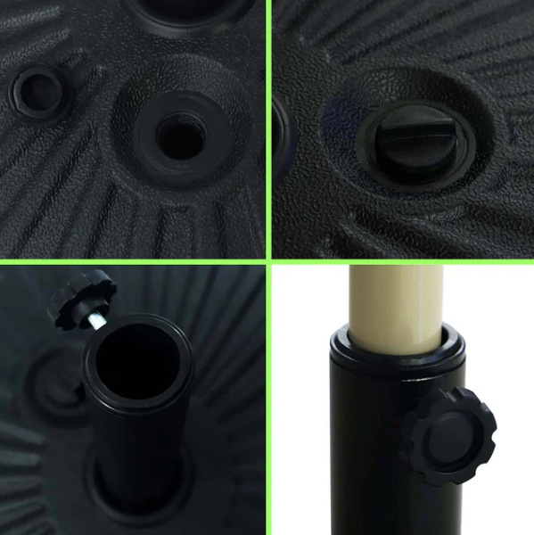 Heavy-Duty Umbrella Base | Adjustable Patio & Outdoor Umbrella Stand