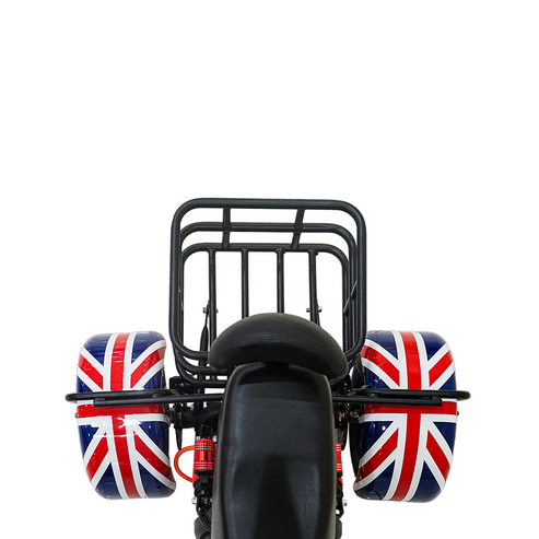 Three-Wheeled, Big Seat Electric scooter with basket - COOLBABY