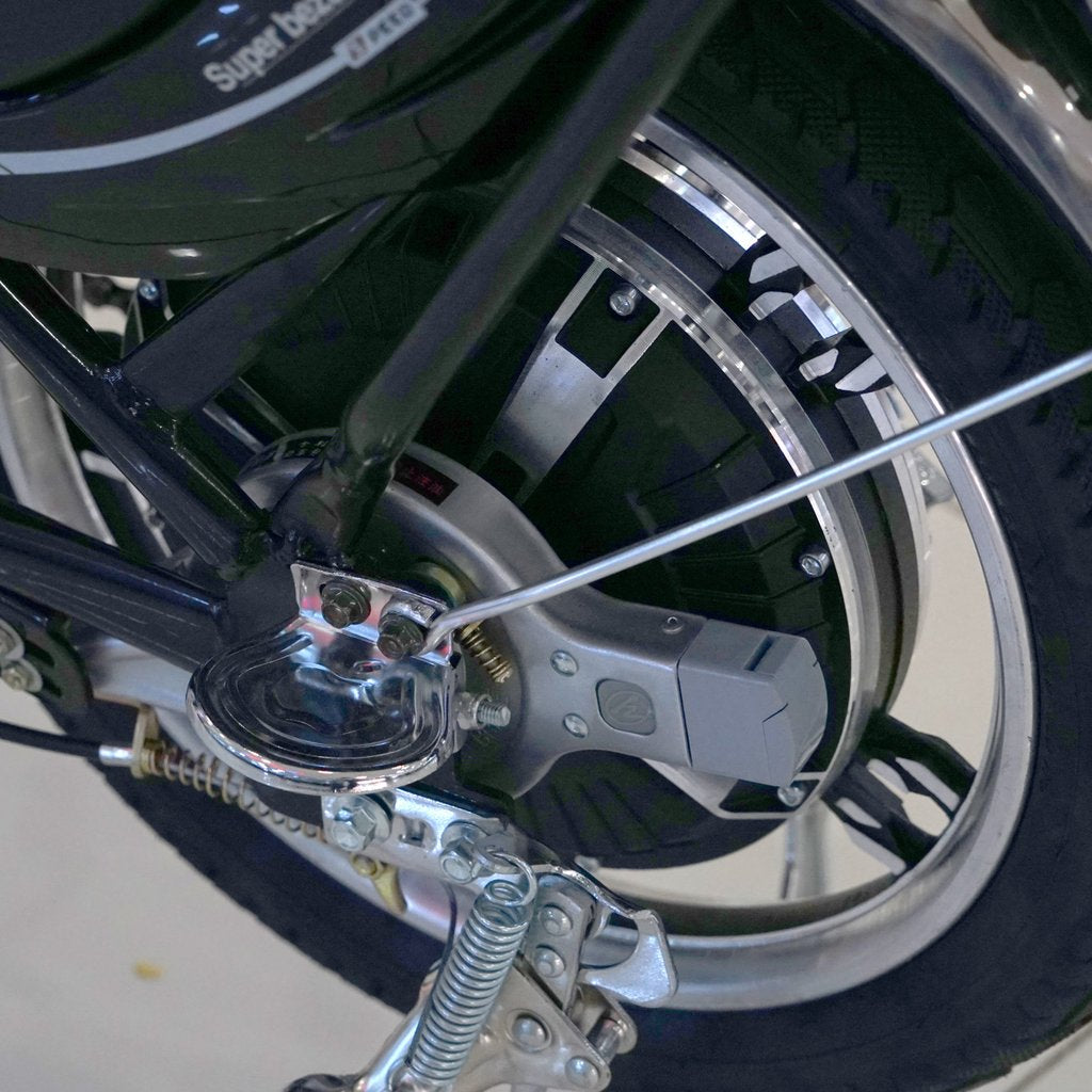 Megawheels Classic 48V Grocery Electric Scooter Bike with Pedal - 500W Motor - COOLBABY