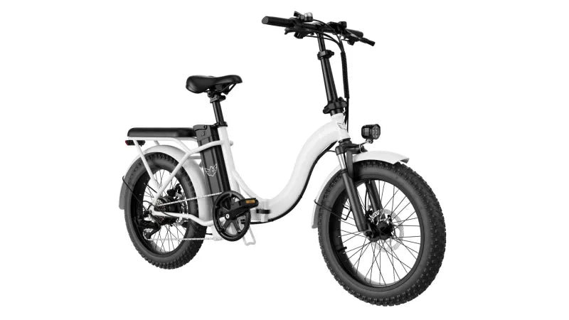 350W Electric City Bike, 48V 8Ah Battery Electric Scooter With Seat - COOLBABY