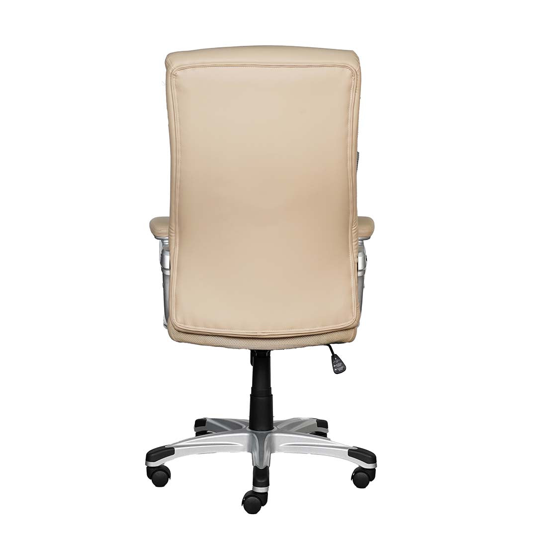 COOLBABY Ergonomic High Back Office Chair EQ-5182-A with PU Leather, Retractable Armrests - COOLBABY