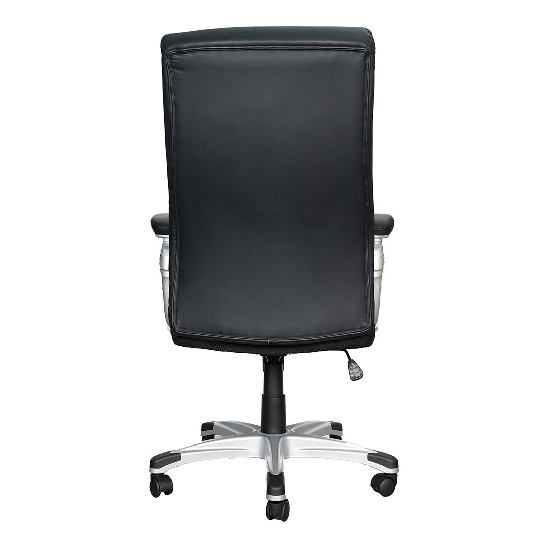 COOLBABY Ergonomic High Back Office Chair EQ-5182-A with PU Leather, Retractable Armrests - COOLBABY