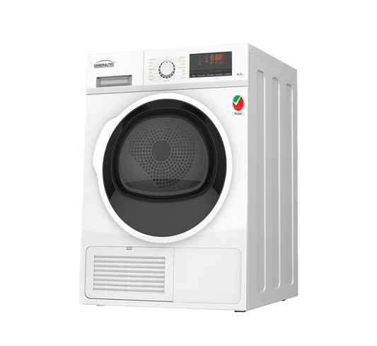 COOLBABY GTCD8K 8 KG Front Load Condenser Dryer - 15 Programs, Durable Galvanized Drum - COOLBABY