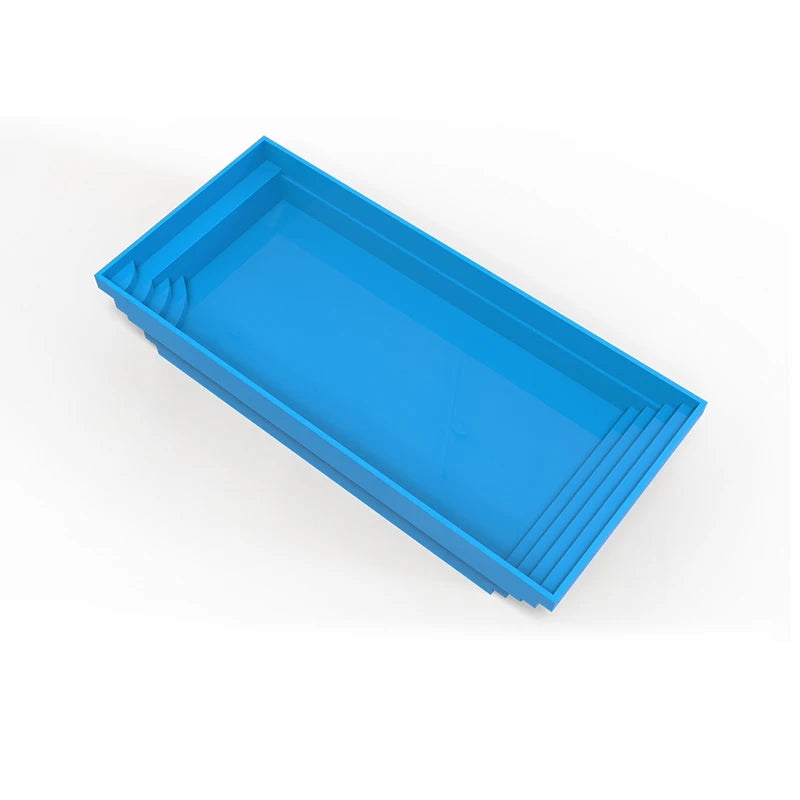 Garden Big Hard Plastic Fiberglass Swimming Pool Shell Equipment Frp Inground Swimming Pool Supplies - COOLBABY