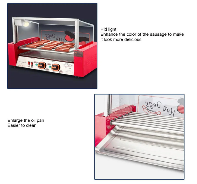 Customized Bakery Equipment Non-Stick Commercial Muffin Hot Dog Machine Corn Waffle Maker - COOLBABY