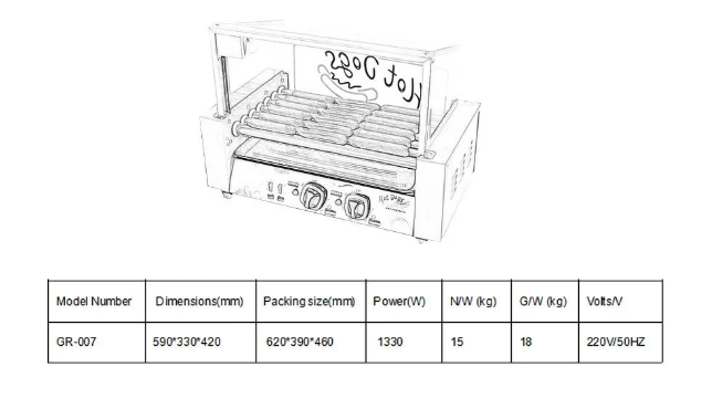 Customized Bakery Equipment Non-Stick Commercial Muffin Hot Dog Machine Corn Waffle Maker - COOLBABY