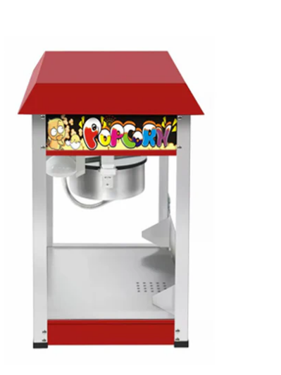 Electric Heating Corn Popper Stainless Steel 220V Small Commercial Popcorn Machine Automatic Popcorn Maker - COOLBABY