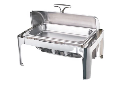 Durable Stainless Steel Square Rectangular Food Warmer Buffet Chafing Dish Chafer - COOLBABY