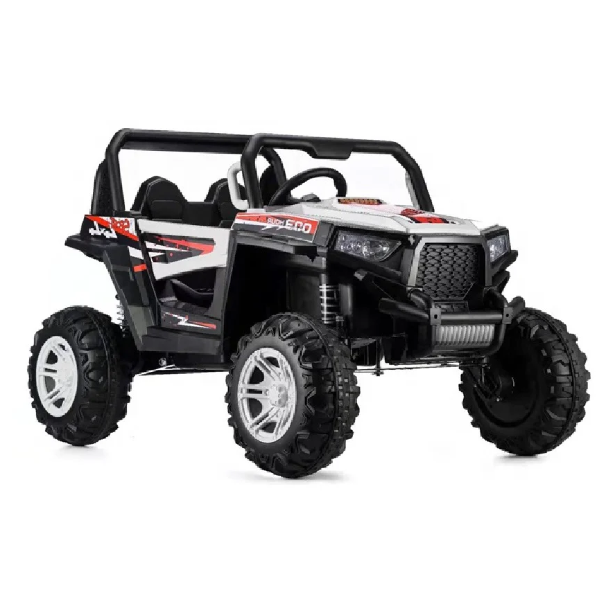 Kids Electric Ride On Trux Buggy Jeep 4x4 With 2 Seats - COOLBABY
