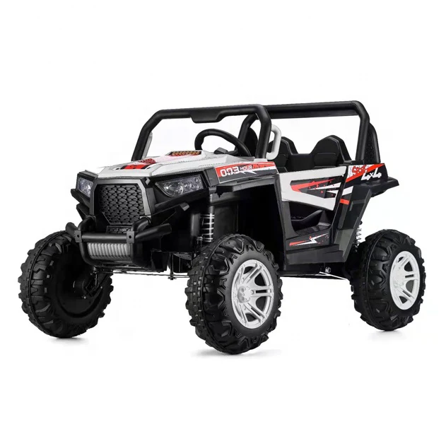 Kids Electric Ride On Trux Buggy Jeep 4x4 With 2 Seats - COOLBABY