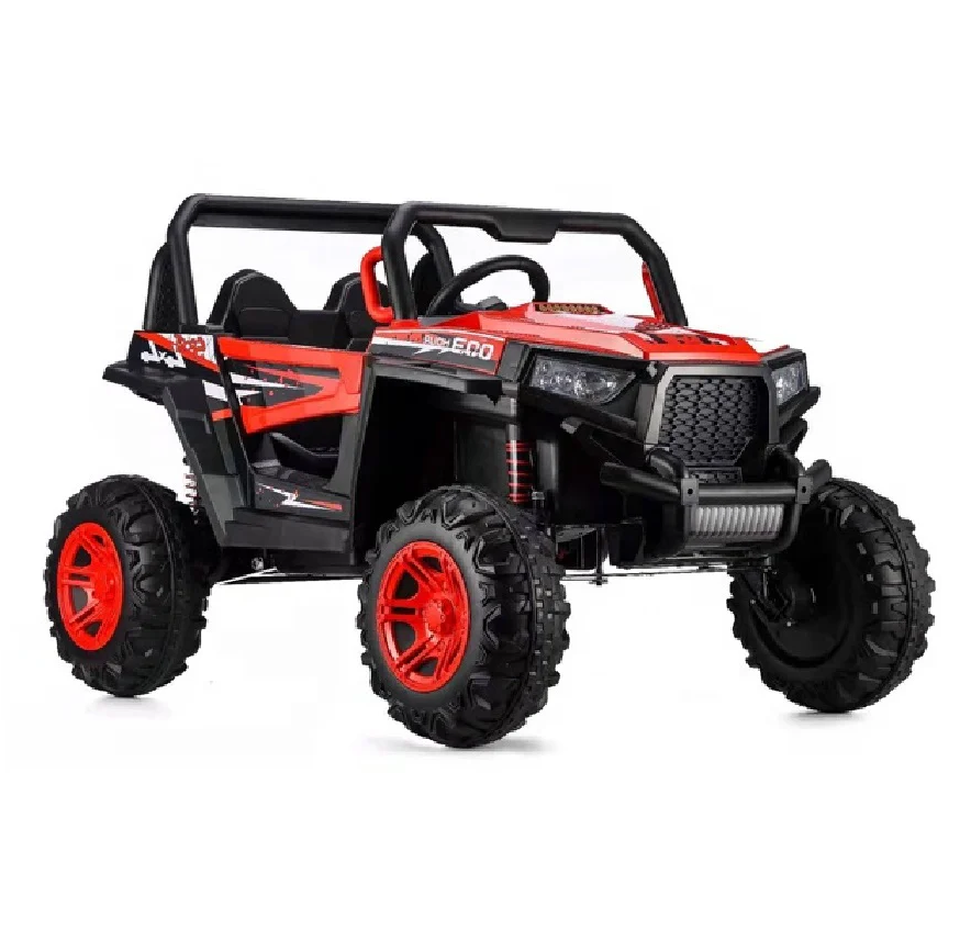 Kids Electric Ride On Trux Buggy Jeep 4x4 With 2 Seats - COOLBABY