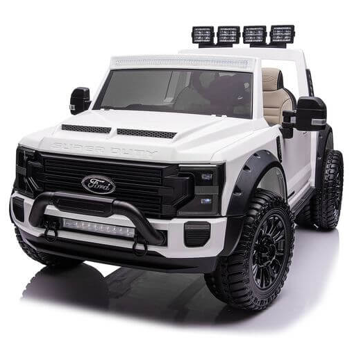 Kids Electric Ride On Licensed Ford Super Duty Jeep 12V - COOLBABY
