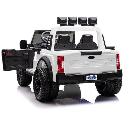Kids Electric Ride On Licensed Ford Super Duty Jeep 12V - COOLBABY