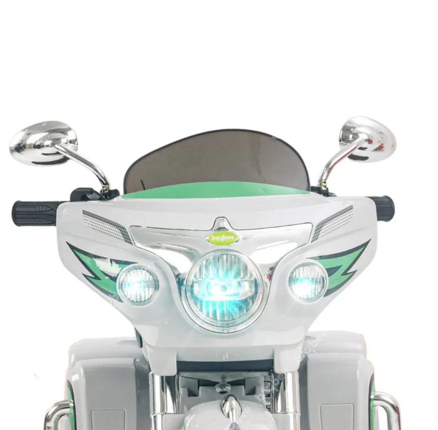 Ride On 12V Stormer Electric Police Motor Trike For Kids - COOLBABY