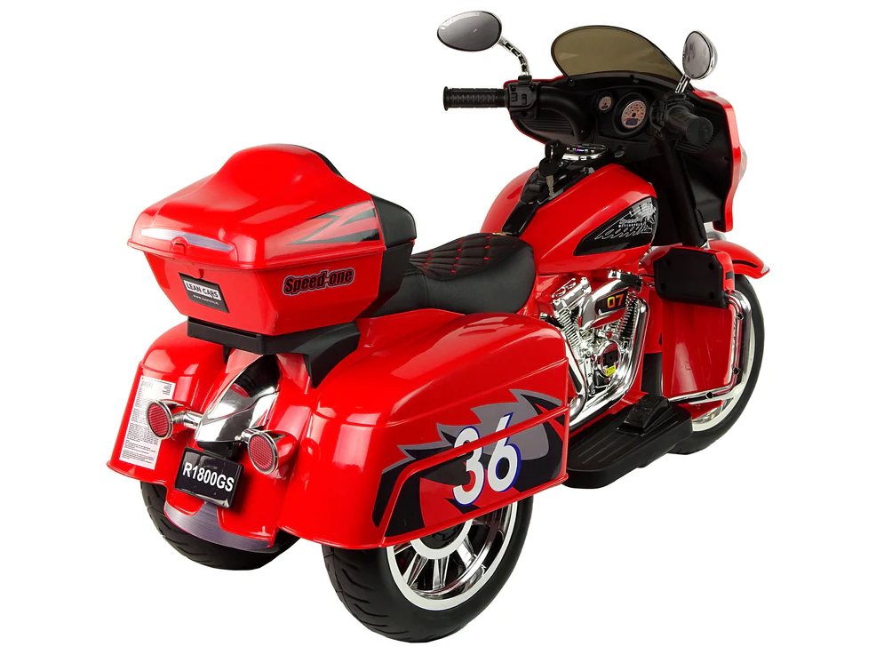 Ride On 12V Stormer Electric Police Motor Trike For Kids - COOLBABY
