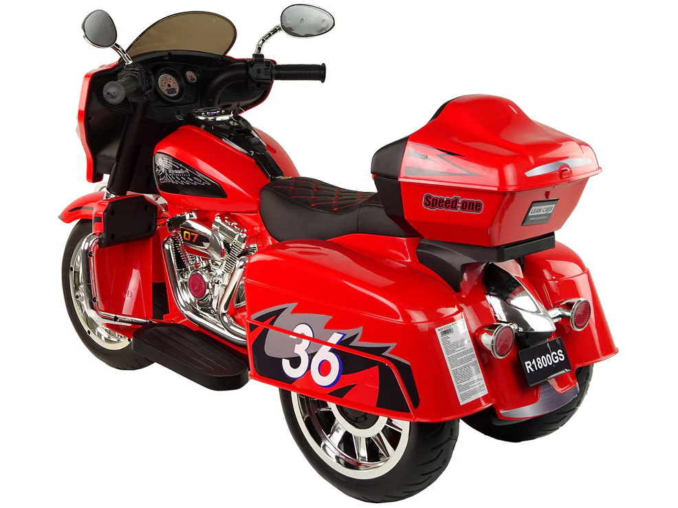 Ride On 12V Stormer Electric Police Motor Trike For Kids - COOLBABY