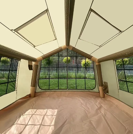 Automatic Tent Adult Inflatable Camping 10 People Outdoor House Beach Shelter Large Family Military Campaign Houses - COOLBABY