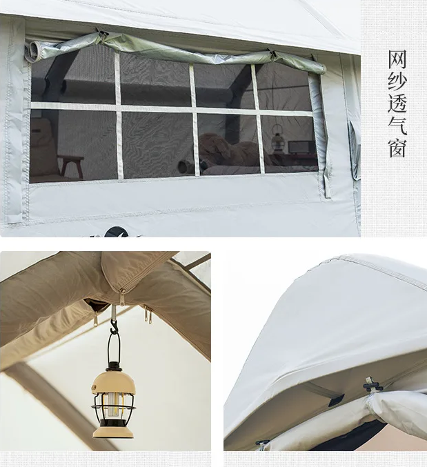 Outdoor Inflatable Tent Large Space Integrated Rainproof Camping Free Automatic Tent - COOLBABY