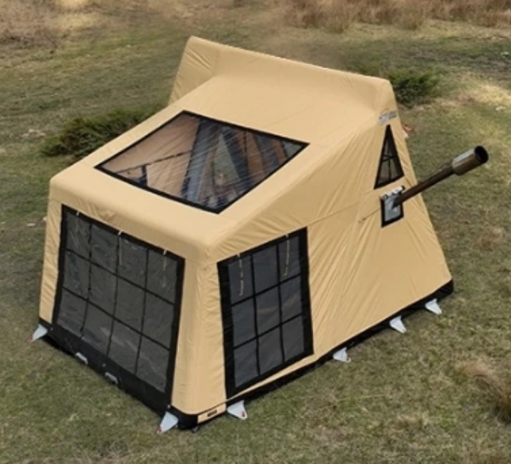 Family Outdoor Camping Tent Portable Waterproof Blow Up Tents Inflatable House Tent - COOLBABY