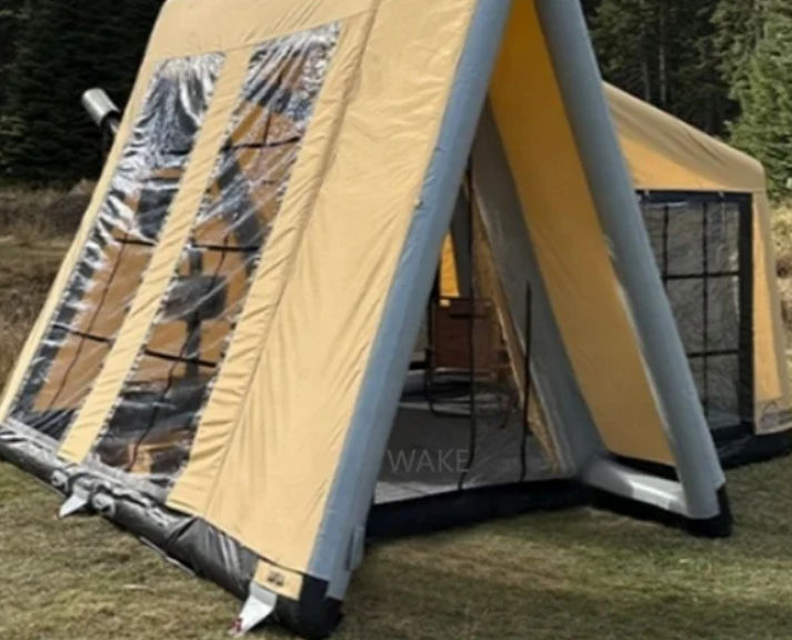 Family Outdoor Camping Tent Portable Waterproof Blow Up Tents Inflatable House Tent - COOLBABY