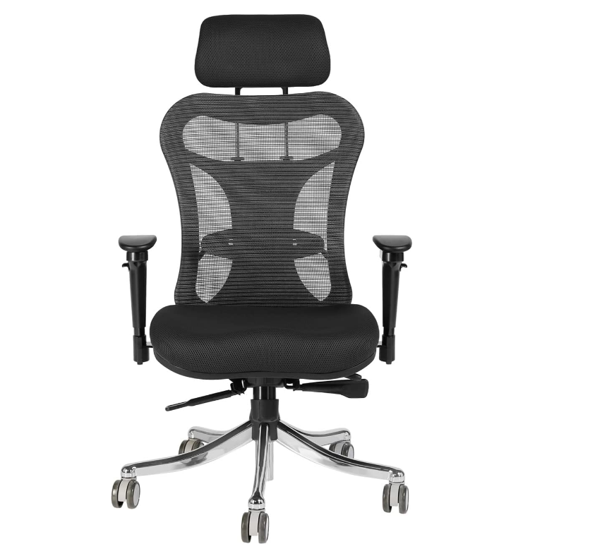 Executive Office Chair | Mesh with Nylon Back Rest - COOLBABY