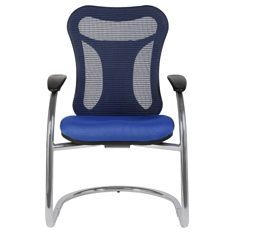 Executive Office, Mesh with Nylon Back Rest, Metal/Chrome Cantilever Base - COOLBABY