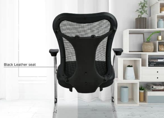 Executive Office, Mesh with Nylon Back Rest, Metal/Chrome Cantilever Base - COOLBABY