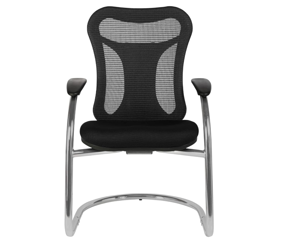 Executive Office, Mesh with Nylon Back Rest, Metal/Chrome Cantilever Base - COOLBABY
