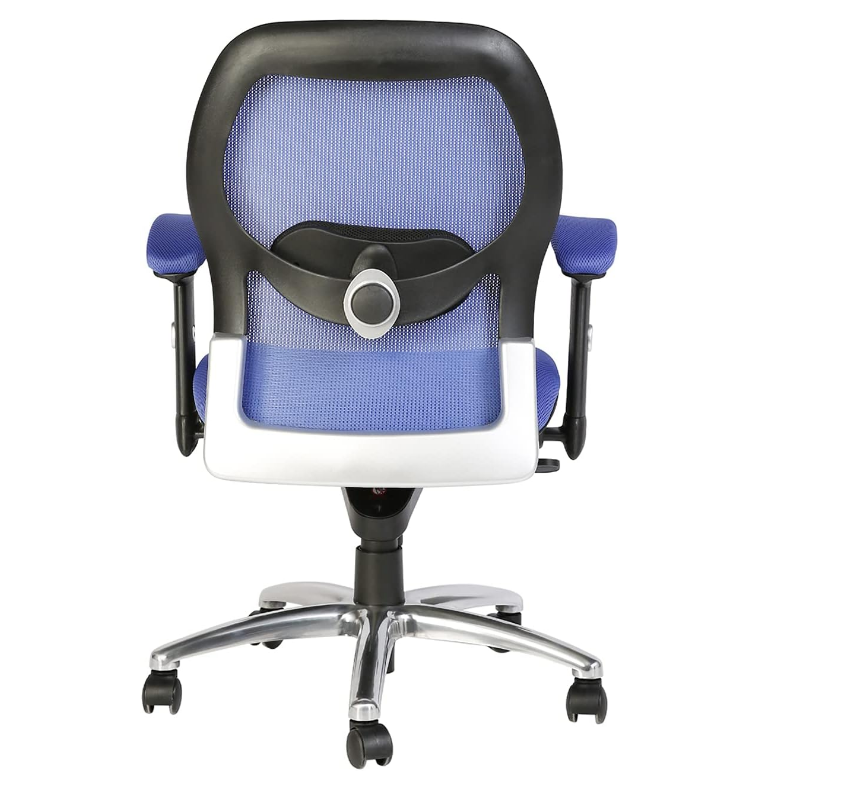 Office Furniture Executive Office Chair | Mesh Fabric, Metal/Chrome Wheel Base - COOLBABY