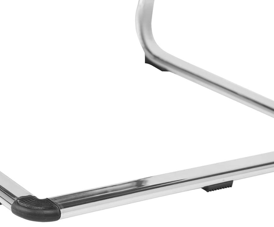 Executive Office Chair | Leather Back Rest & Upholstery Leather Seat Base | Metal Wheel Base - COOLBABY