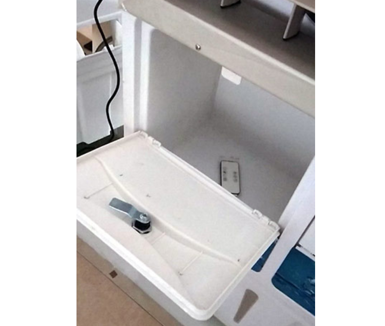 Air Cooler With Storage, Tank capacity 100L, x2 Storage drawers - COOLBABY