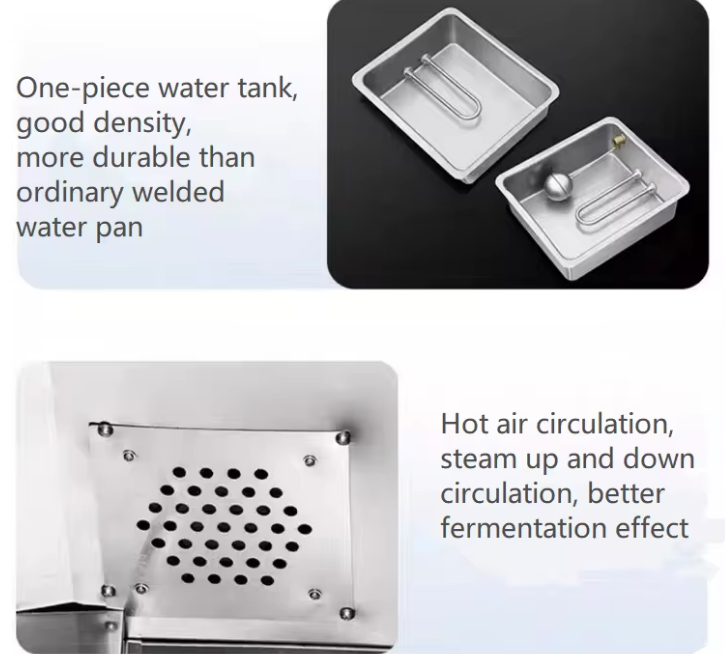 Commercial Electric Fermentation Cabinet  16 Trays capacity Timer & Temperature Control - COOLBABY