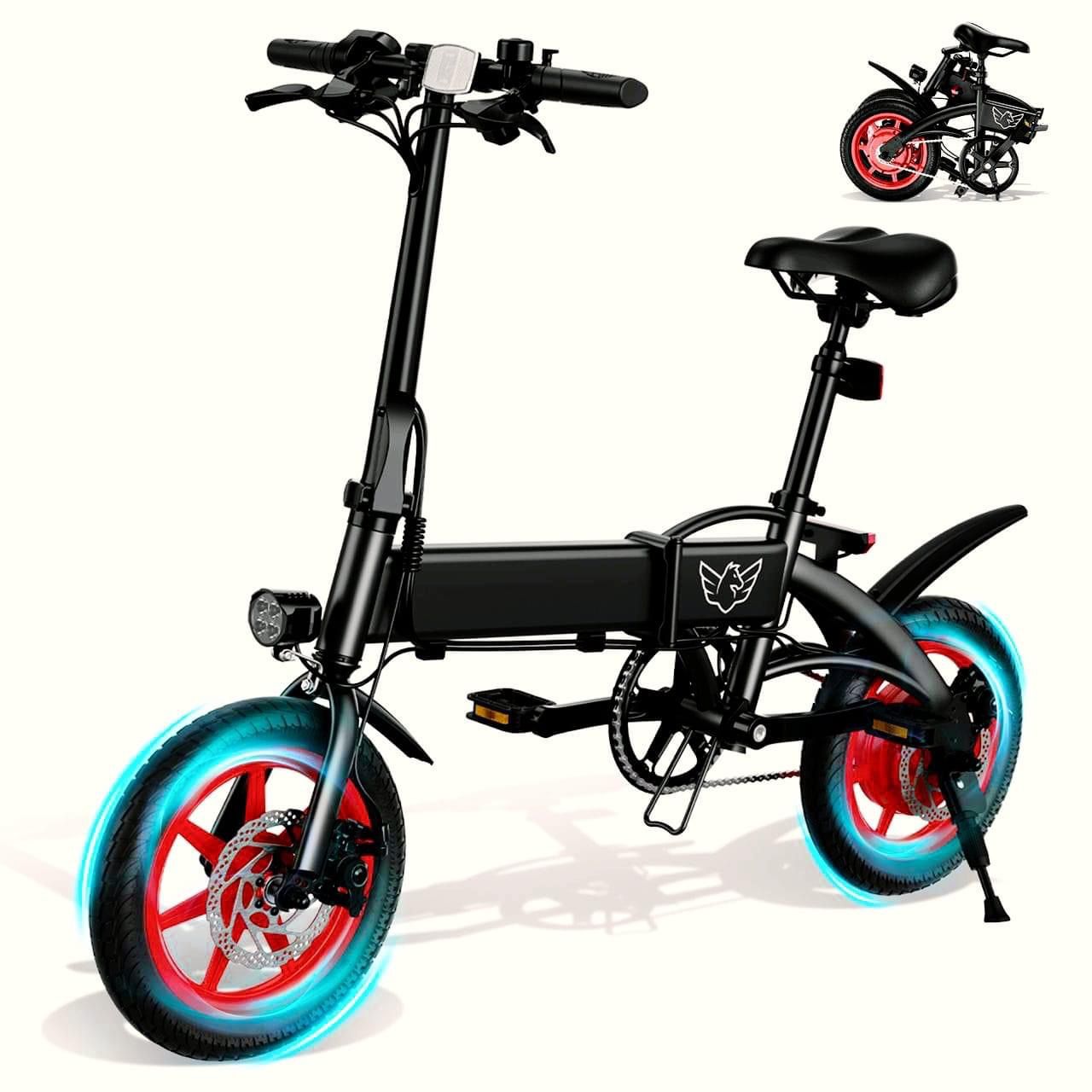 350W Electric City Bike, Electric Bike Scooter With Seat - COOLBABY
