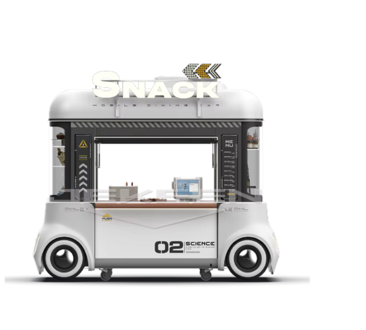 Truck Mobile Food Cart With Fully Equipment Restaurant And Full Kitchen - COOLBABY