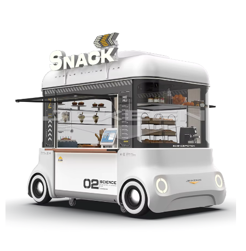 Truck Mobile Food Cart With Fully Equipment Restaurant And Full Kitchen - COOLBABY
