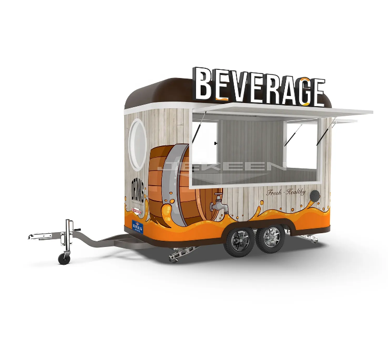 Mobile Fast Food, Burger, Coffee And Drinks, Ice Cream - Food Truck - COOLBABY
