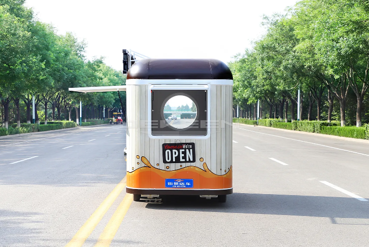 Mobile Fast Food, Burger, Coffee And Drinks, Ice Cream - Food Truck - COOLBABY