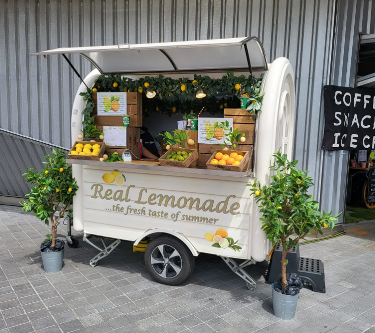 Food Truck For BBQ, Coffee And Drinks, Small Food Trailer– COOLBABY