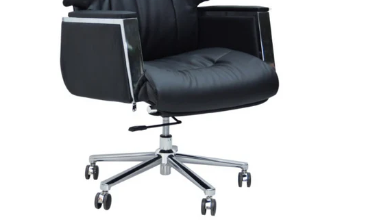 Elegance Executive Leather Office Chair, High Back Steel Structure Office Chair - COOLBABY