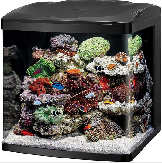 LED Aquarium Fish Tank Kit - 32 Gallon Black - COOLBABY