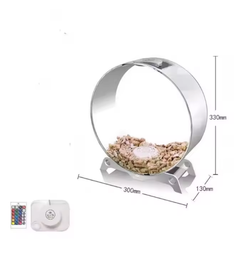 Aquarium Creative Desktop Fish Tank, Free Water Change Ecological, Fish Tank Aquarium Accessories - COOLBABY