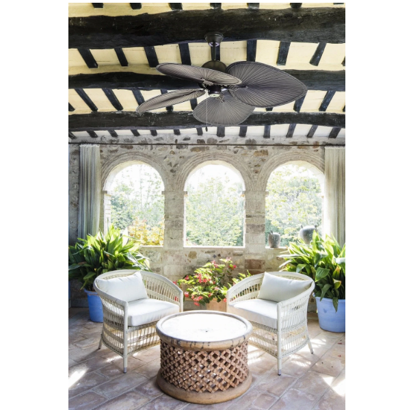 Ceiling Fan Ø132cm With Pull Chain, 4 Blades, 220-240 VAC, 50Hz - COOLBABY