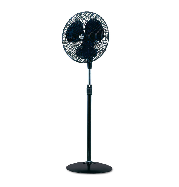Pedestal Fan, Standing Fan Adjustable Height up to 1893 mm, 3 Speeds - COOLBABY