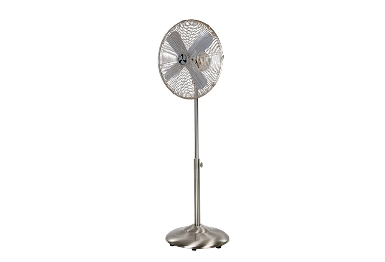 Metal Pedestal Fan, Standing Fan Adjustable Height Up To 1,300 mm, 3 Speeds - COOLBABY