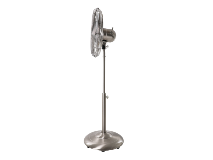 Metal Pedestal Fan, Standing Fan Adjustable Height Up To 1,300 mm, 3 Speeds - COOLBABY