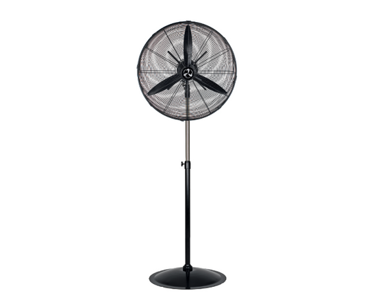 Stand Pedestal Fan for commercial use, height adjustable up to 1700 mm with stable design - COOLBABY