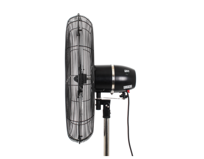 Stand Pedestal Fan for commercial use, height adjustable up to 1700 mm with stable design - COOLBABY