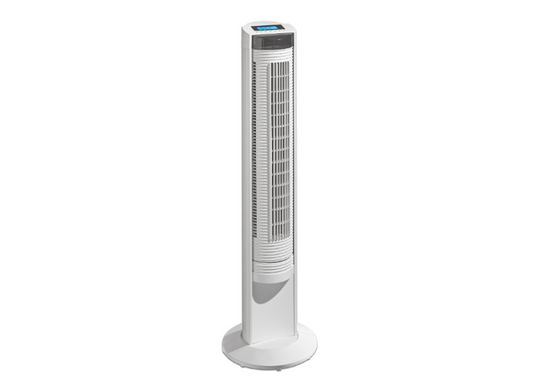Tower Fan With Remote Control, 104 CM High With 3 Speeds And LC Display - COOLBABY