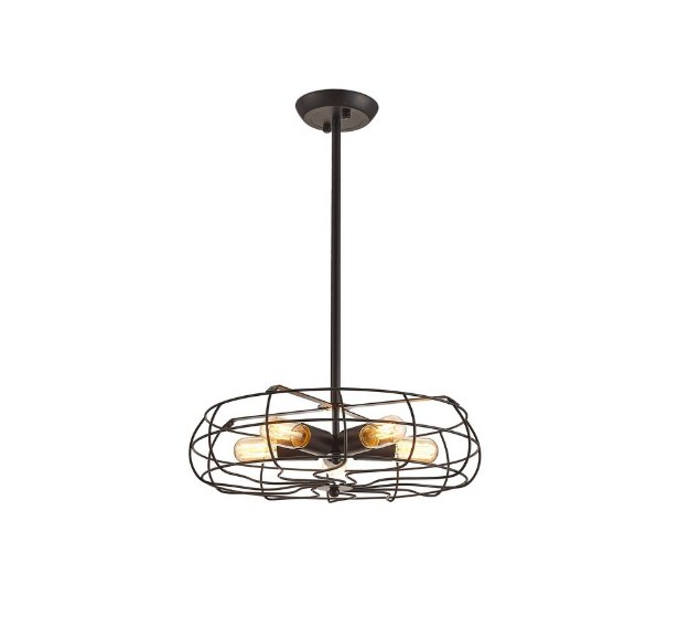 Elegant Black Ceiling 5 Light For Desks Or Bedside Tables - COOLBABY