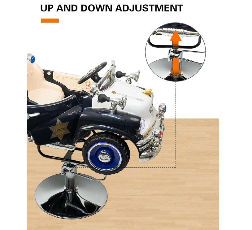 Salon Barber Chair For Baby, Salon car for Child Hair Cutting, Hair Dressing Equipment for Kids - Small - COOLBABY